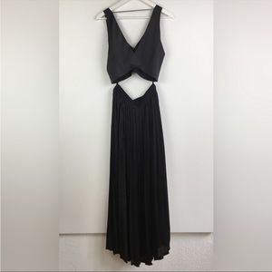 Gorgeous Two Piece Satin Set